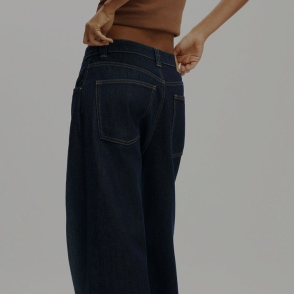 Cotton On Low Super Baggy Jean Star Blue NWT 32" X 30" - Picture 14 of 16